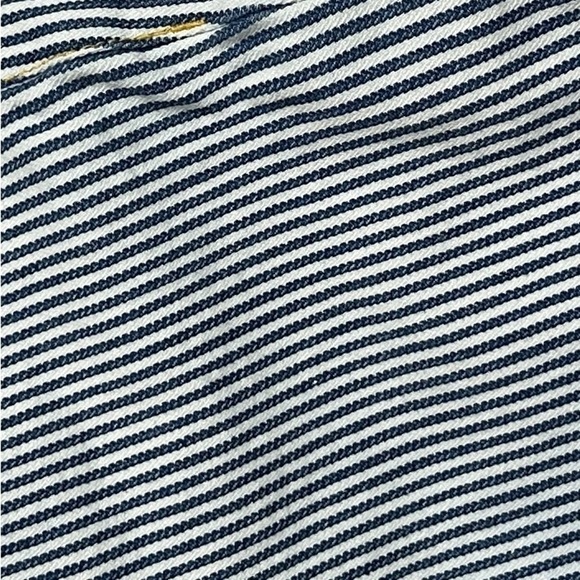 OAT NY pinstripe jeans, size 8/29, blue/white, spring, casual, weekend - Picture 5 of 9